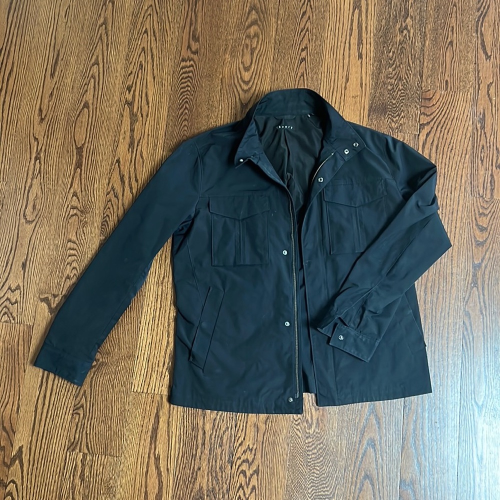 Theory Black Lightweight Jacket